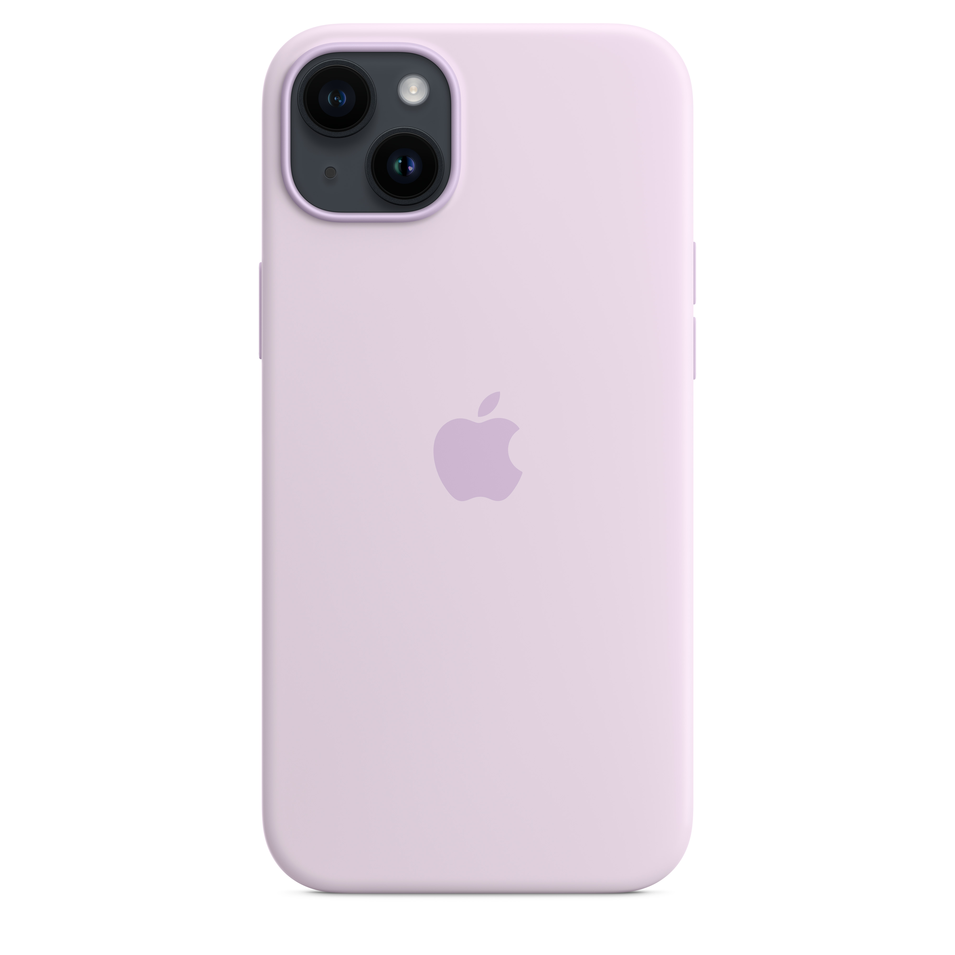 Apple Silikon Case iPhone 14 Plus mit MagSafe (flieder)