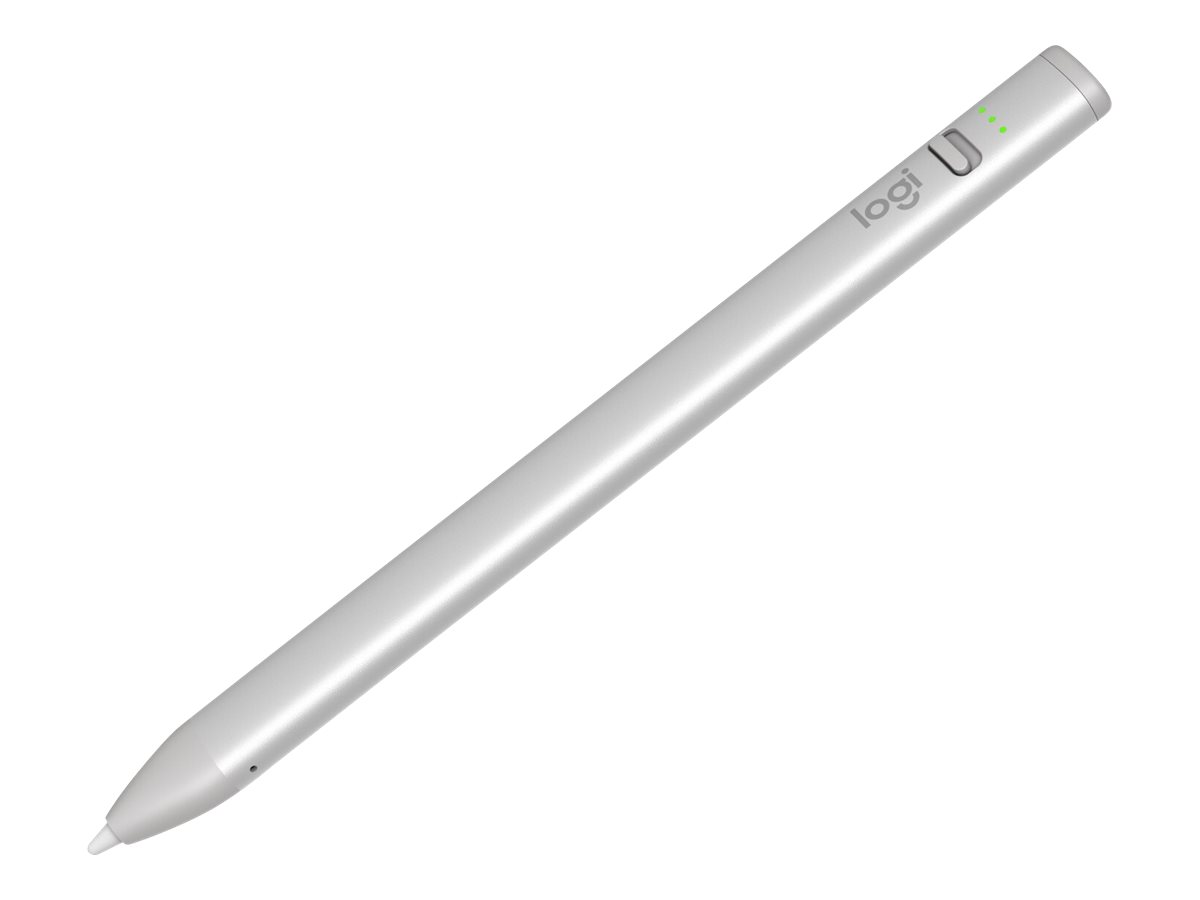 Logitech Crayon/ Digitaler Stift/ kabellos/ Silber/ USB-C