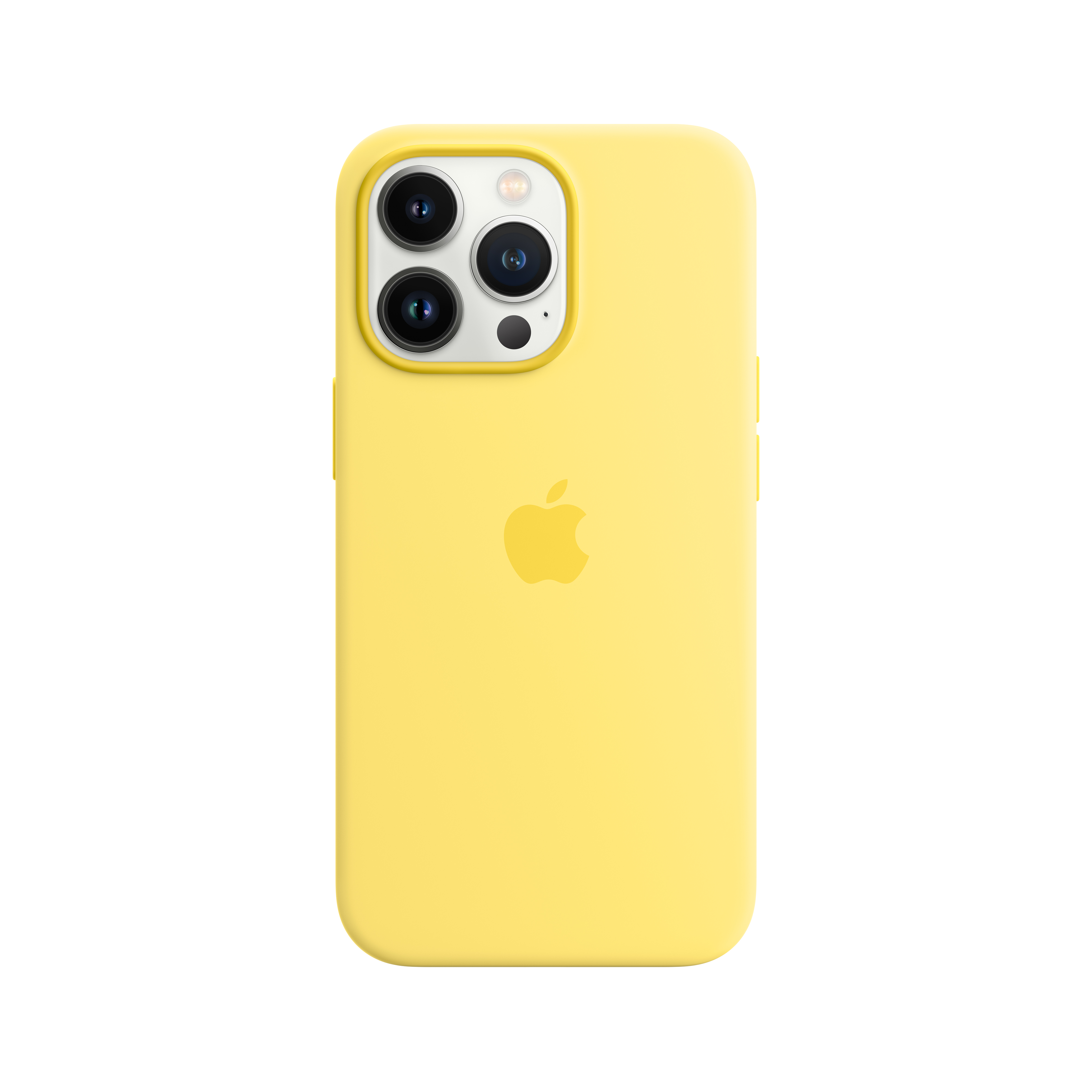 iPhone 13 Pro Silikoncase mit MagSafe – Zitronenschale