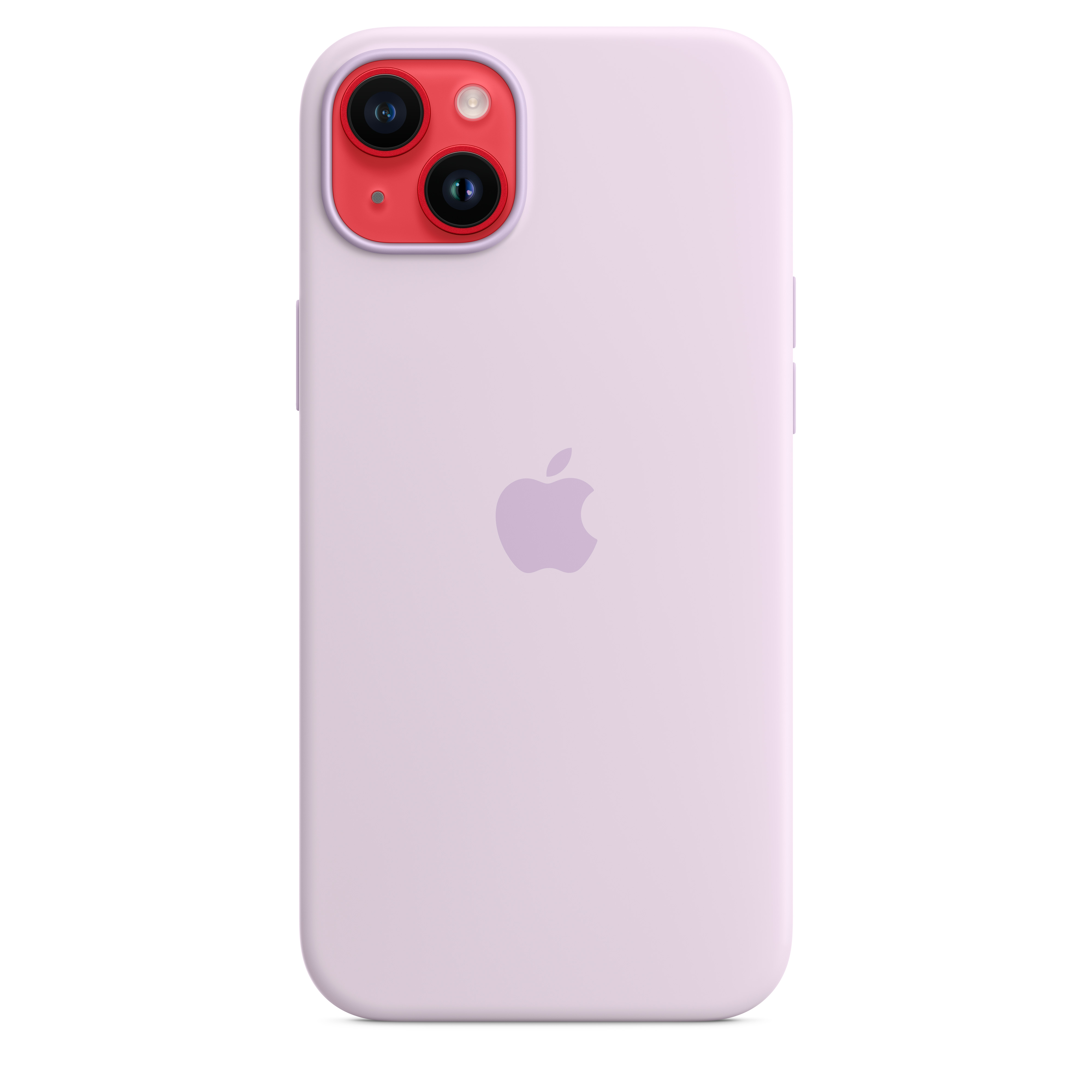 Apple Silikon Case iPhone 14 Plus mit MagSafe (flieder)