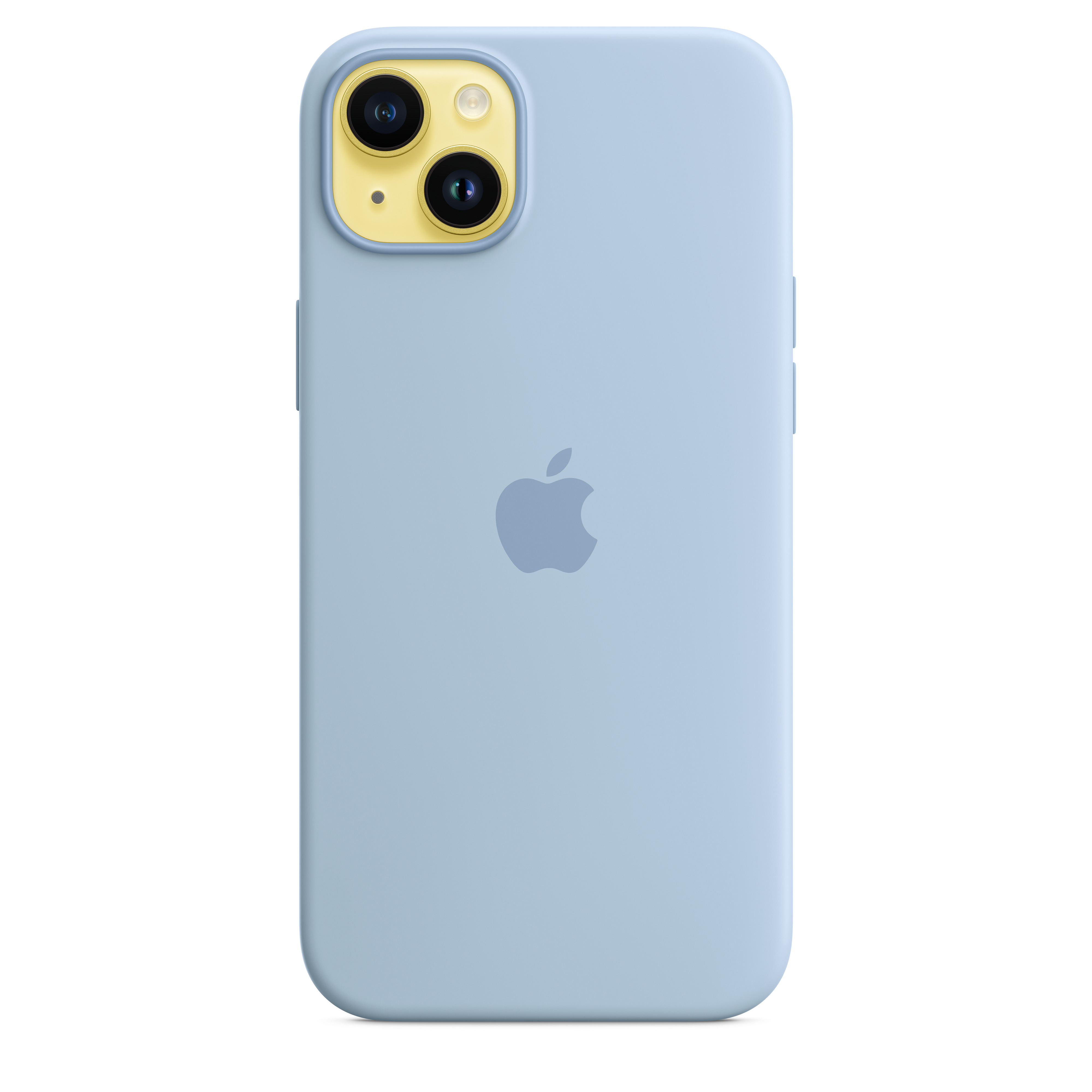 Apple Silikon Case iPhone 14 Plus mit MagSafe (himmel)