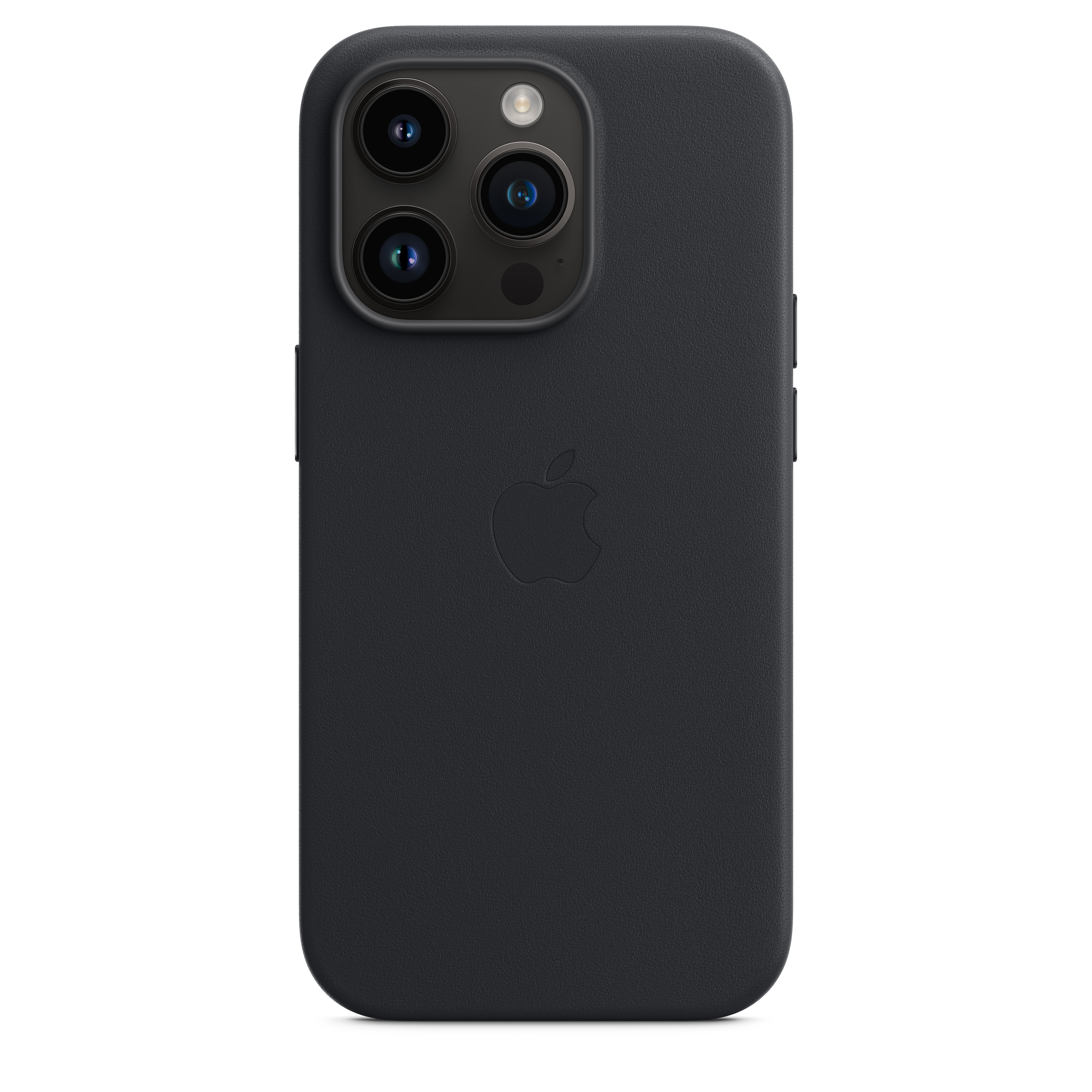Apple Leder Case iPhone 14 Pro mit MagSafe (mitternacht)