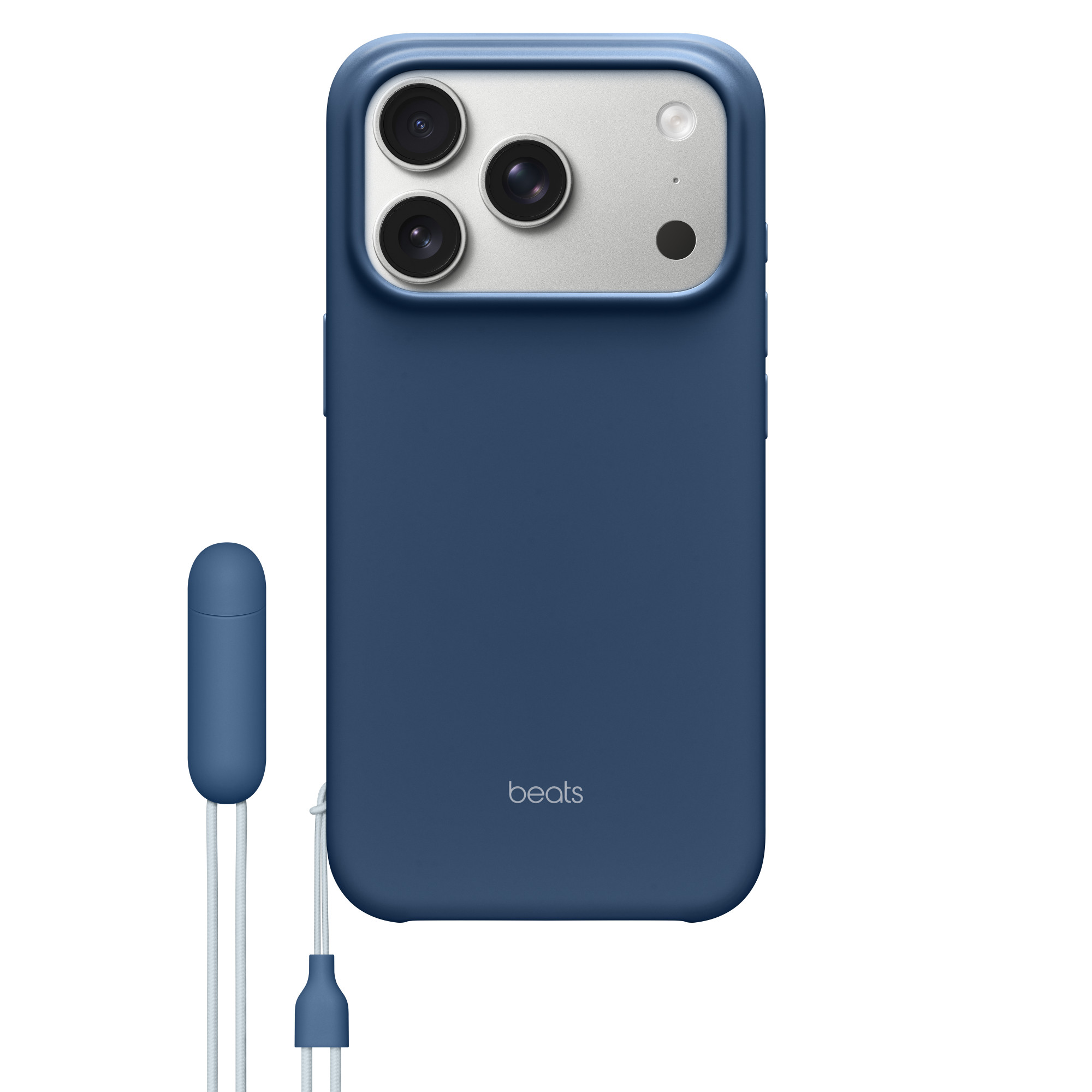Beats iPhone 17 Pro Kickstand Case mit MagSafe und Kamerasteuerung - Bedrock Blue / Felsblau