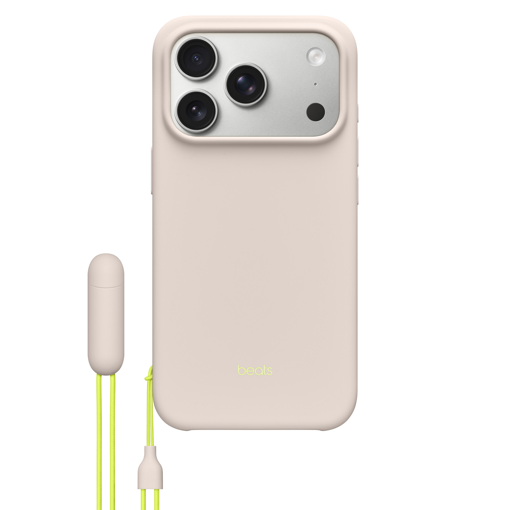 Beats iPhone 17 Pro Kickstand Case mit MagSafe und Kamerasteuerung - Lime Stone / Kalkstein