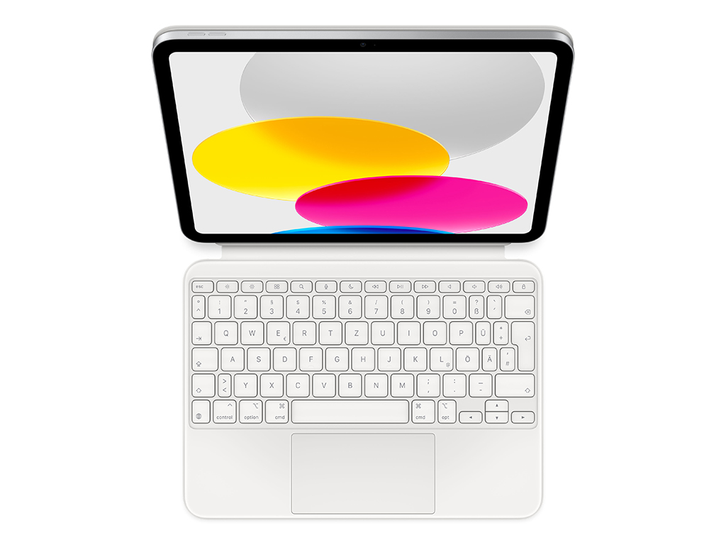 Apple Magic Keyboard Folio iPad 10.9" (10.Gen) deutsch (weiß)