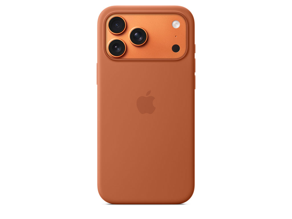 Apple iPhone 17 Pro Max Silikon Case mit MagSafe - Terra Cotta / Terracotta