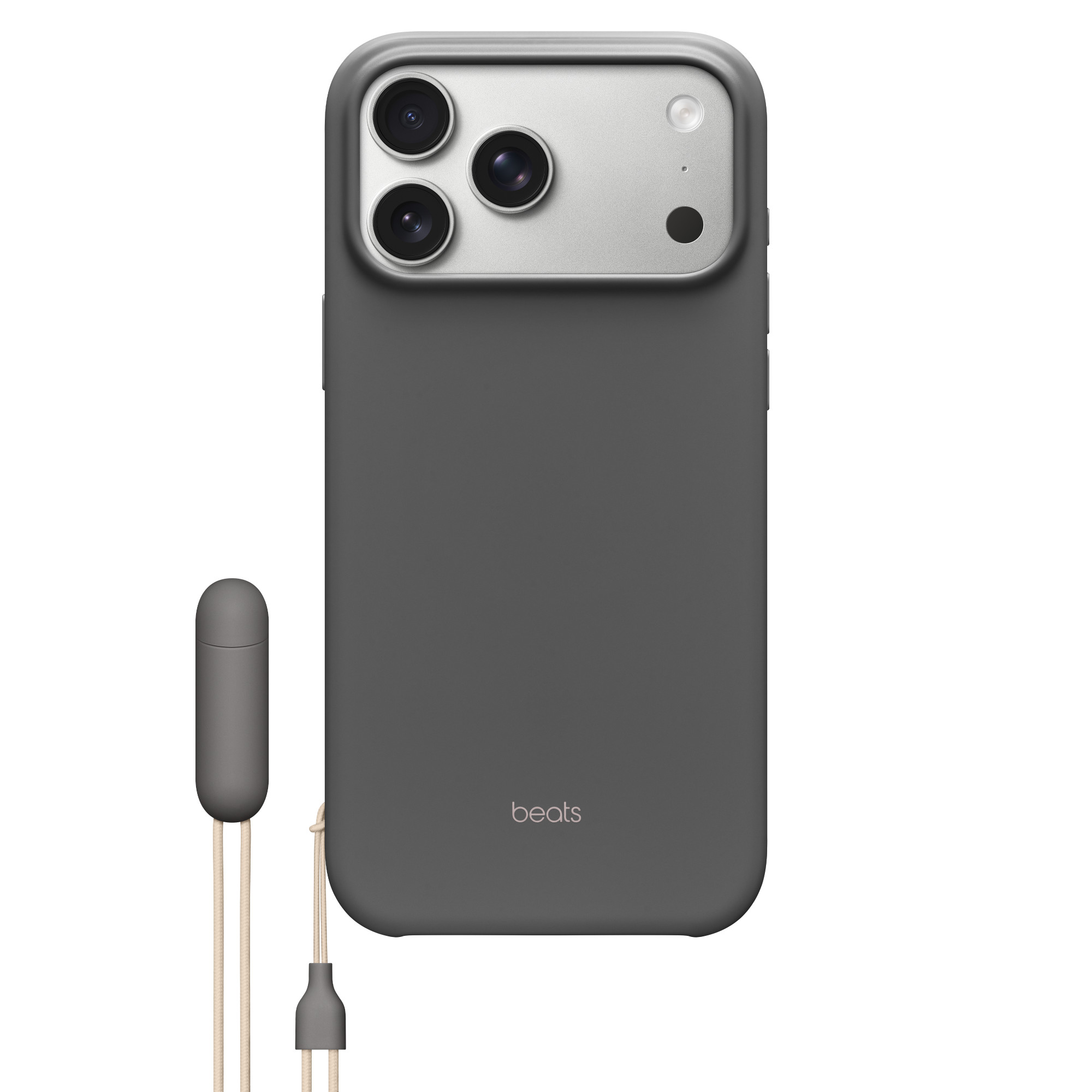 Beats iPhone 17 Pro Max Kickstand Case mit MagSafe und Kamerasteuerung - Granite Gray / Granitgrau