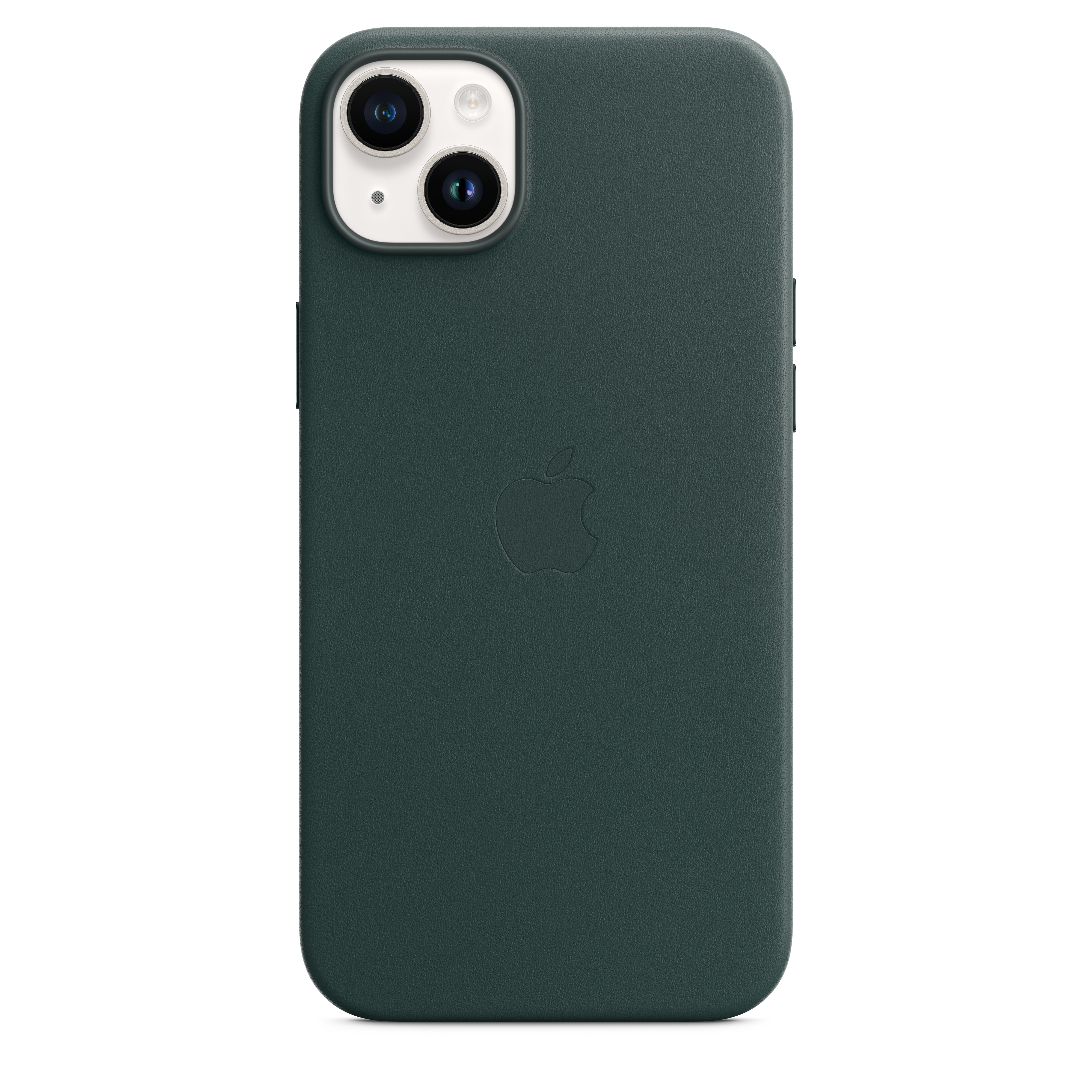 Apple Leder Case iPhone 14 Plus mit MagSafe (waldgrün)