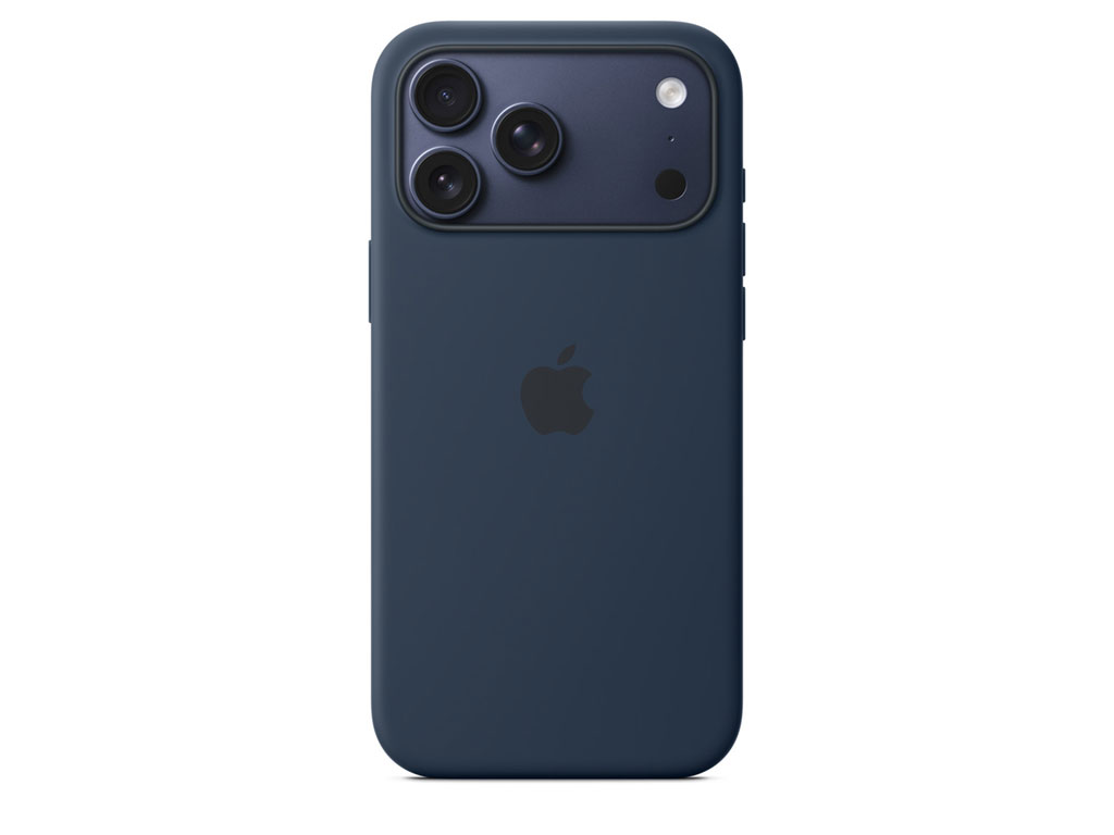 Apple iPhone 17 Pro Max Silikon Case mit MagSafe - Midnight / Mitternacht