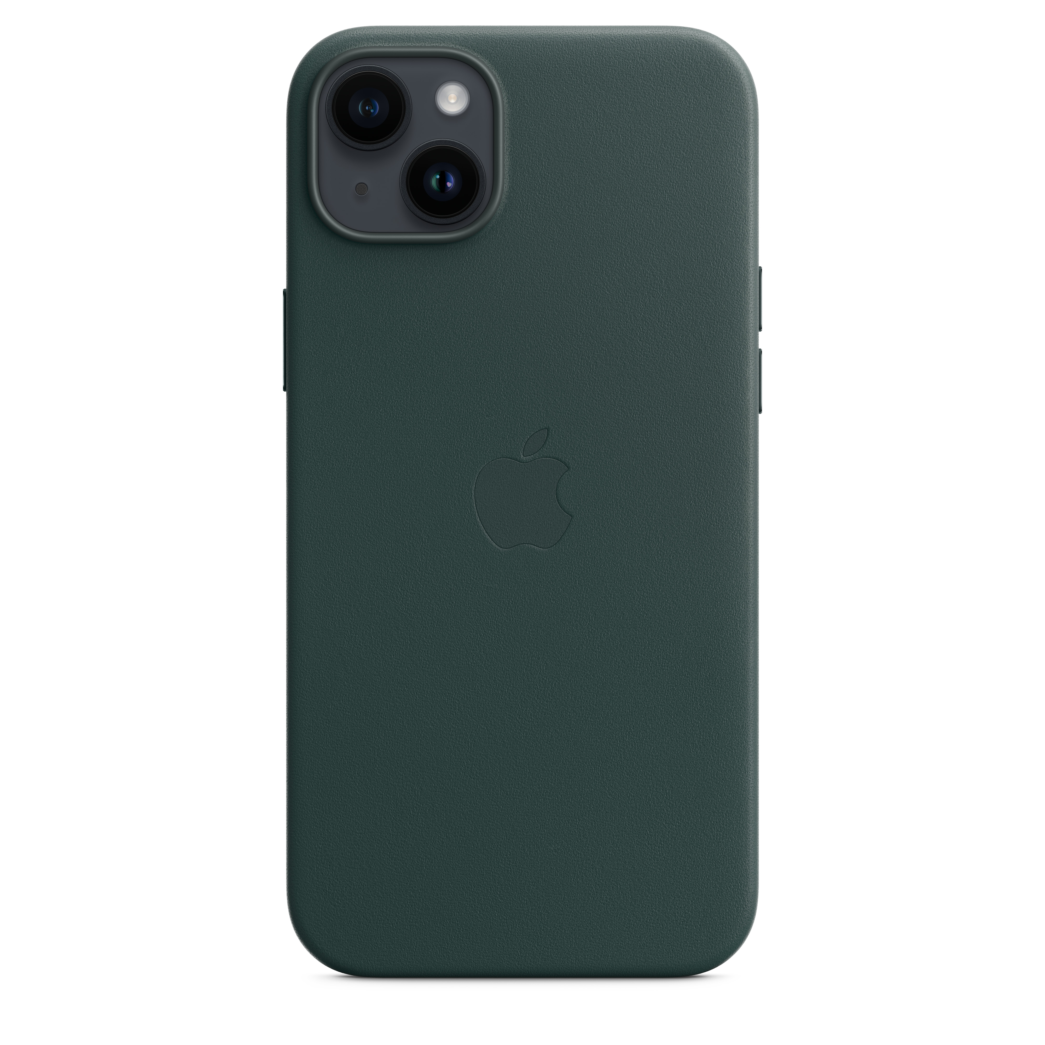 Apple Leder Case iPhone 14 Plus mit MagSafe (waldgrün)