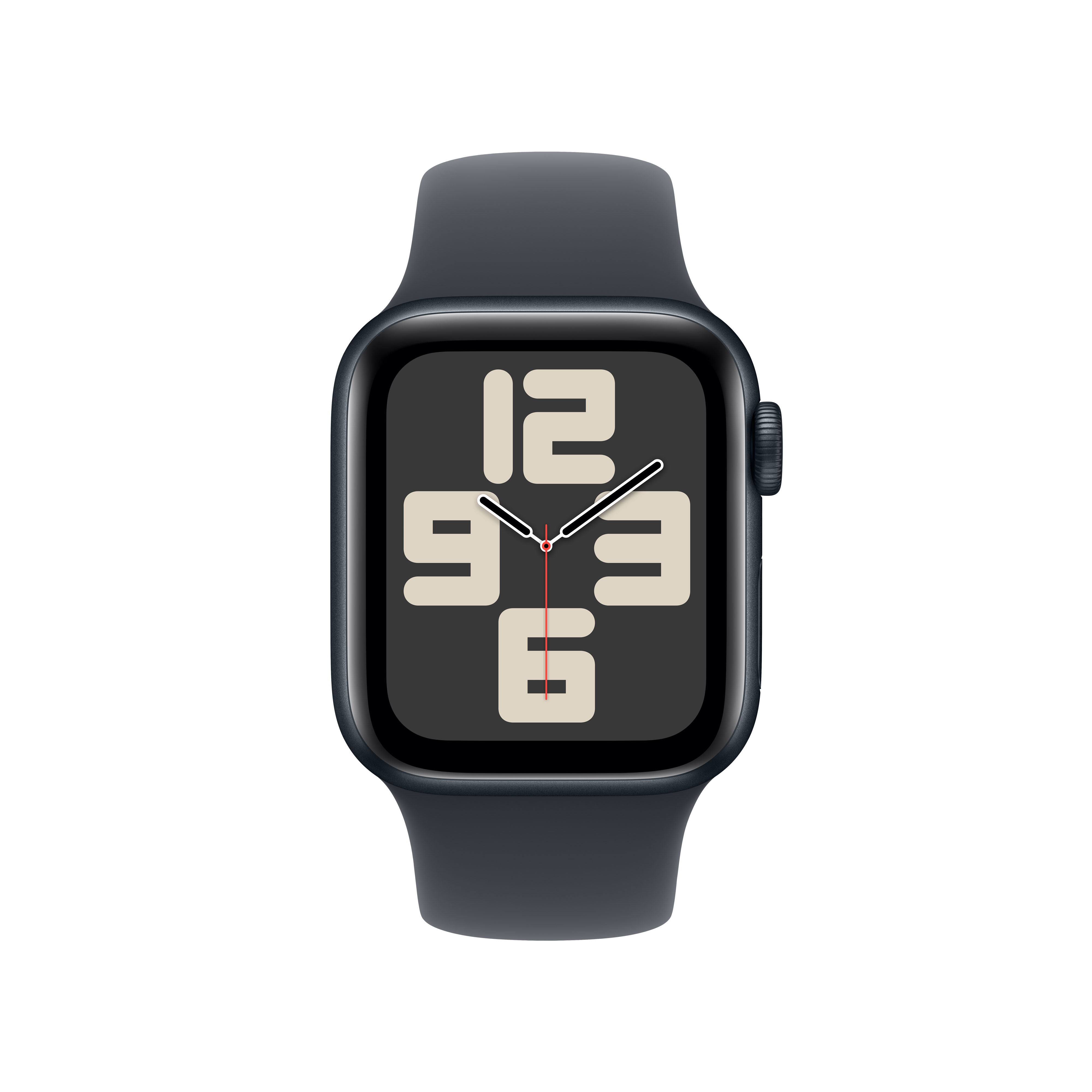 Apple Watch SE GPS 40mm Mitternacht (Midnight) Aluminium Gehäuse mit Mitternacht (Midnight) Sport Band - M/L