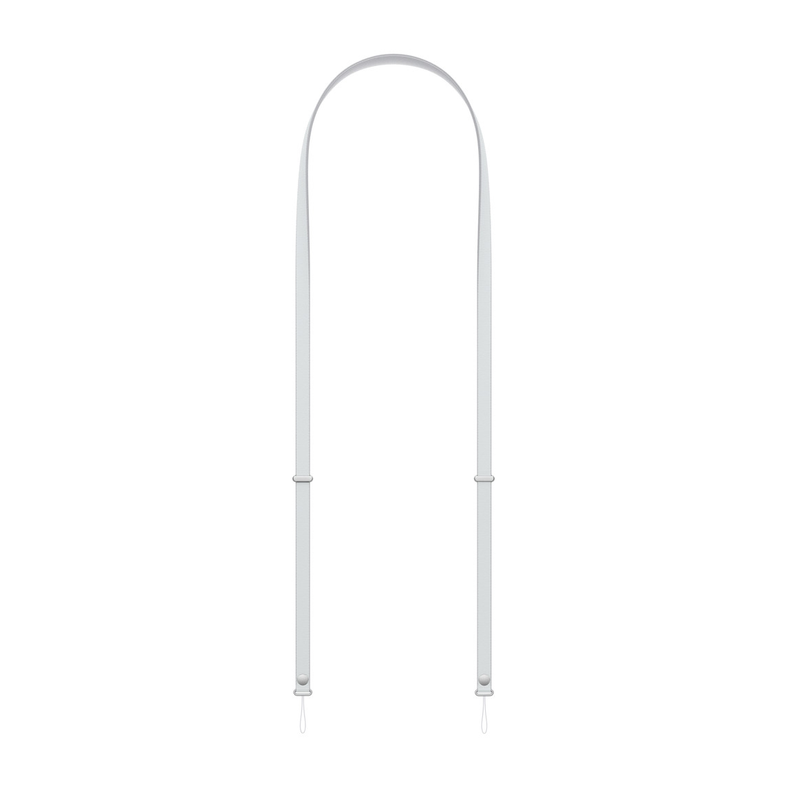 Apple Crossbody Band - Light Gray / Hellgrau